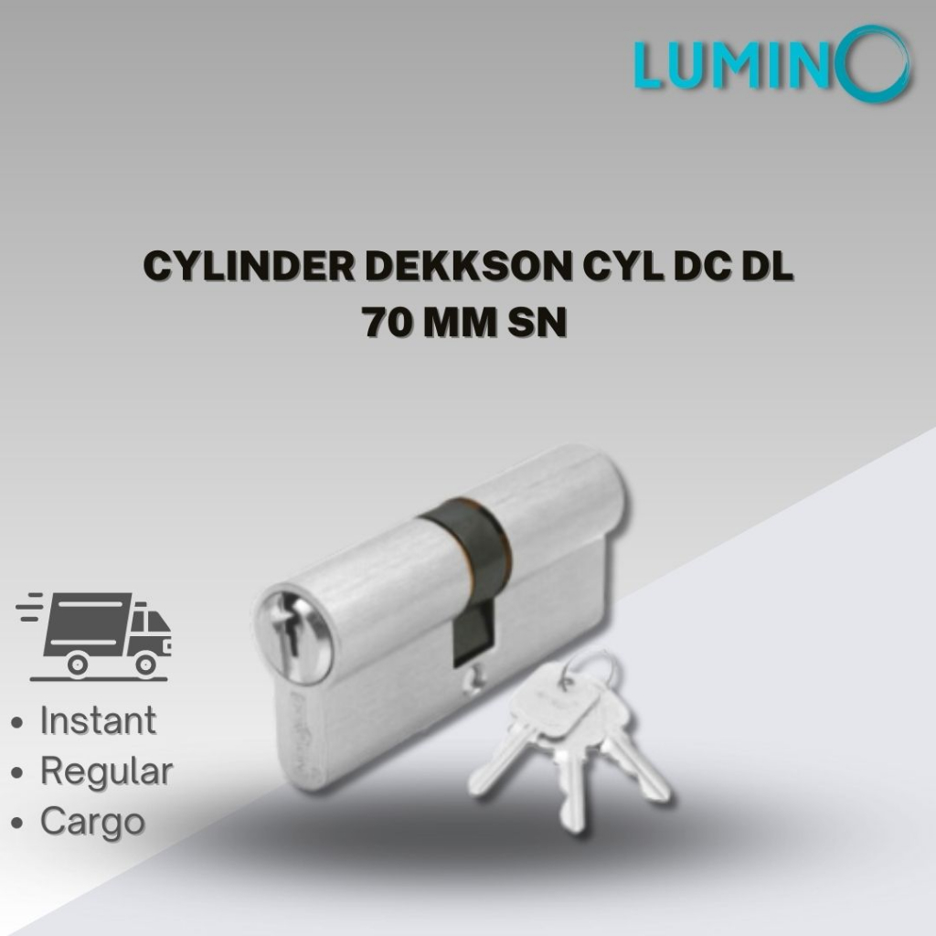 Cylinder Dekkson CYL DC DL 70 MM SN Kunci Pintu Silinder Double