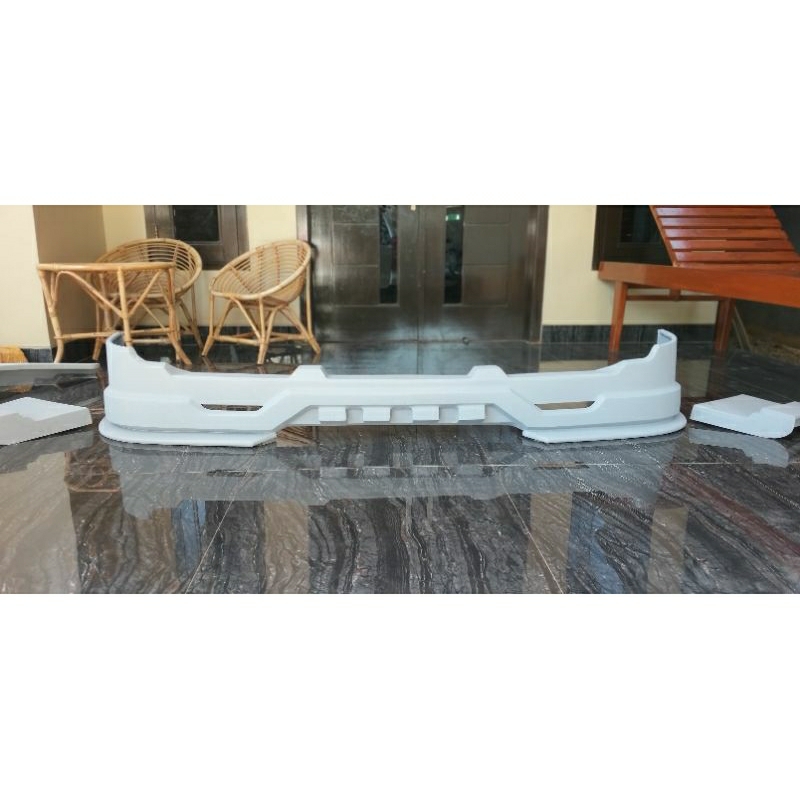 Spoiler/tambahan bemper truk canter elf giga macan dyna dutro ragasa