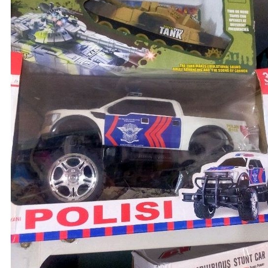 mobil polisi rc scale 1:12