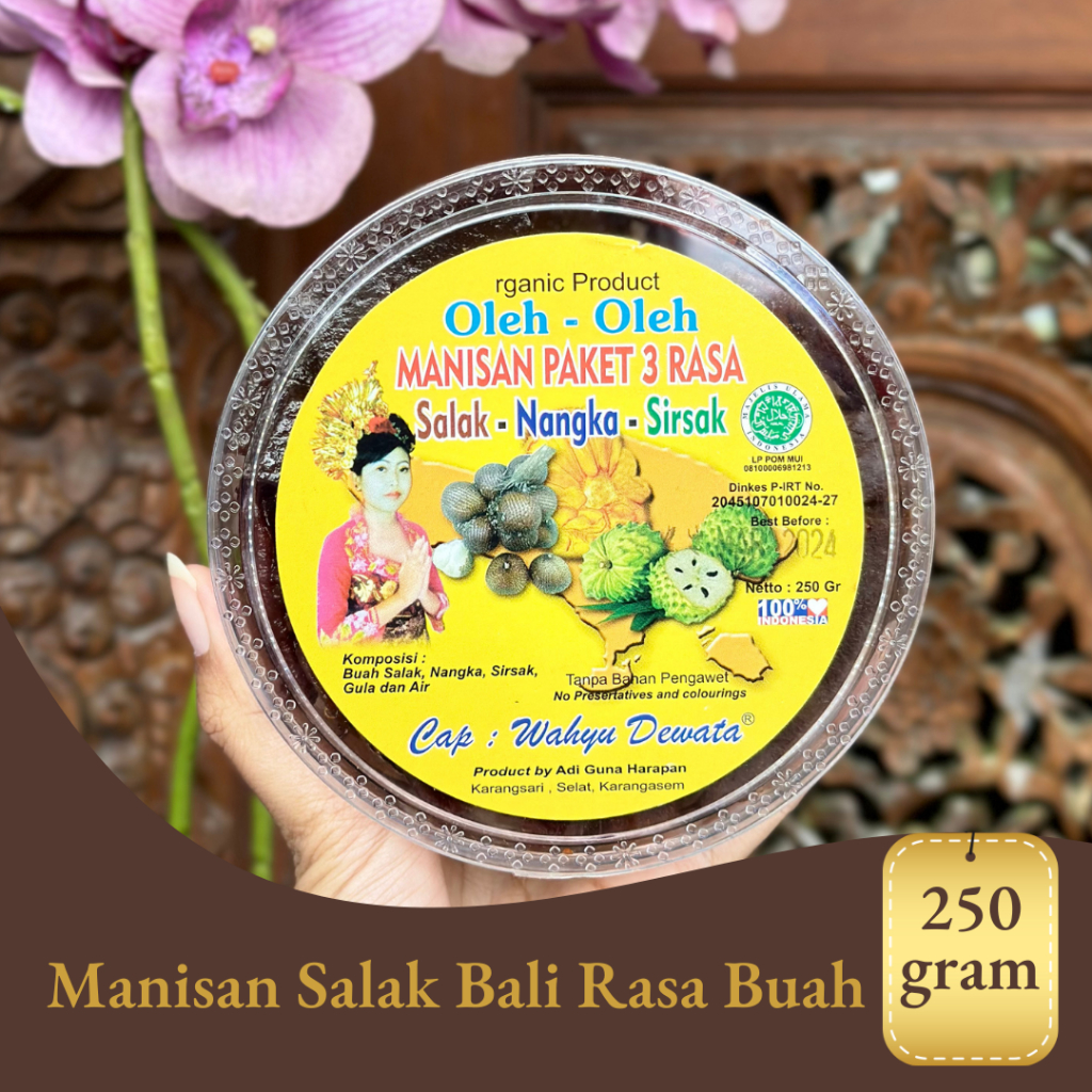 

Manisan Salak Bali Rasa Buah