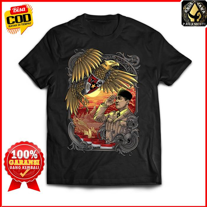 Dagadu T-Shirt Regular Battery | Kaos Lengan Pendek Pria Wanita | Cotton Combed