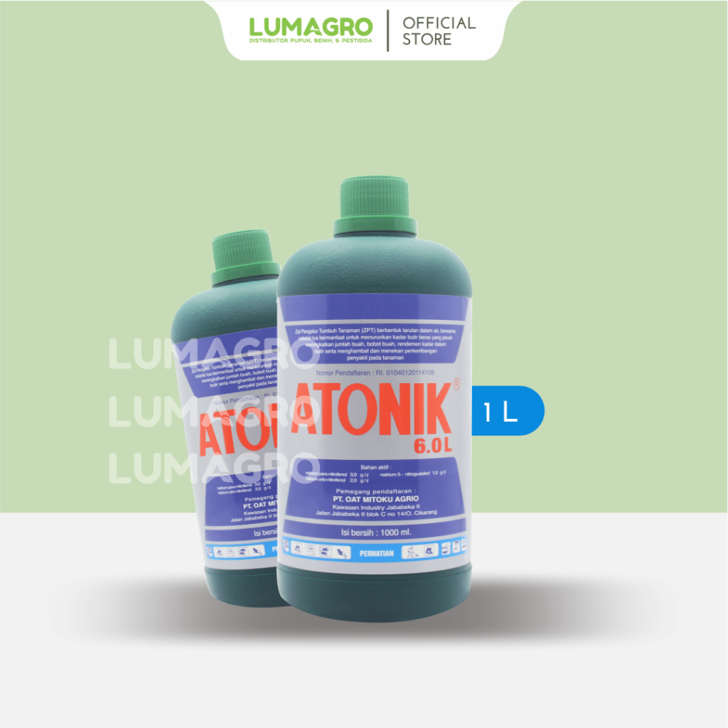 ZPT Atonik 6L 1Liter Zat Pengatur Tumbuh Pada Pertumbuhan Vegetatif