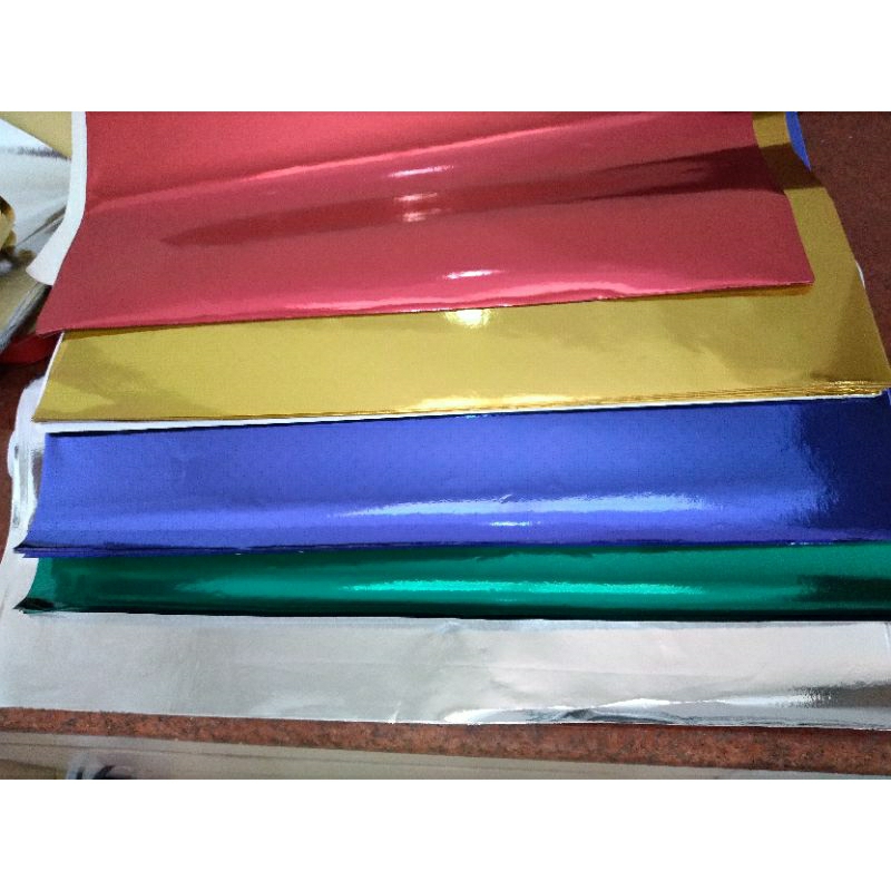 Kertas Emas Warna-Warni