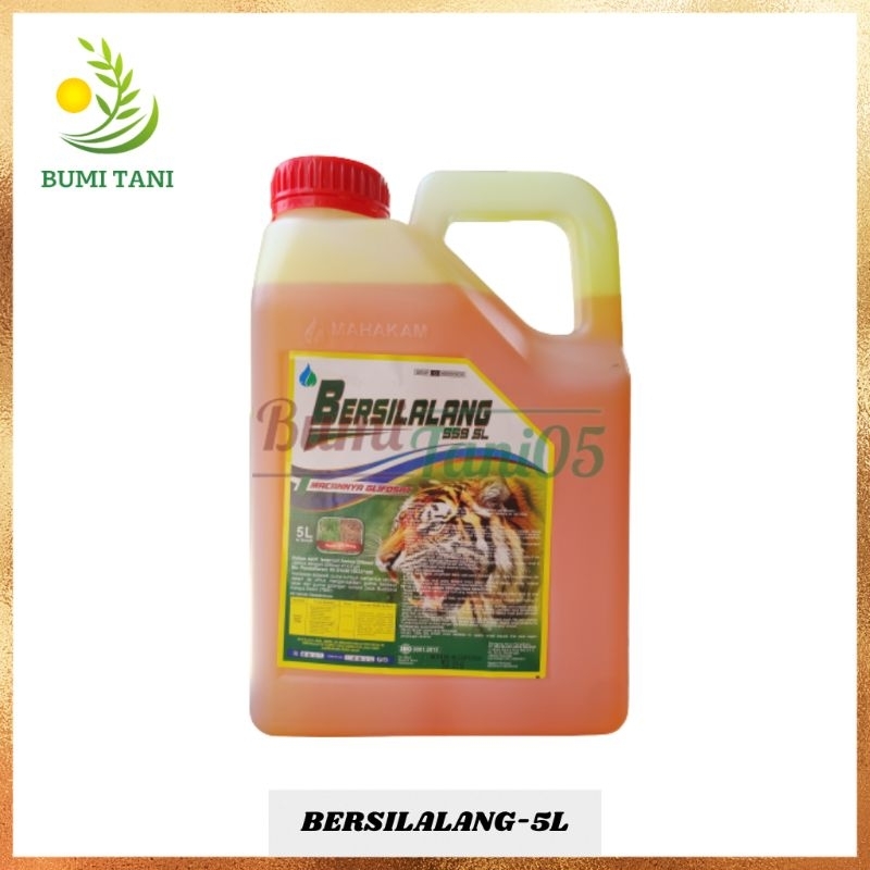 Herbisida Bersilalang 559SL Racun Rumput Liar Sistemik 5 Liter