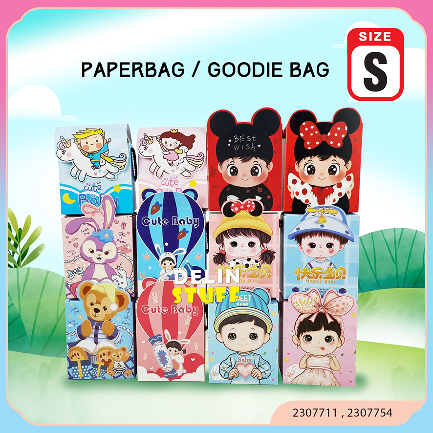 

Goodie Bag Ulang Tahun Anak Tas Ulang Tahun Anak Tas Bingkisan Ulang Tahun Anak Sanck Box Hampers Ulang Tahun size S (2307711, 2307754)