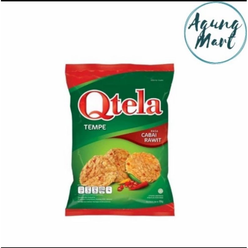 

Qtela Tempe Rasa Cabai Rawit 55g