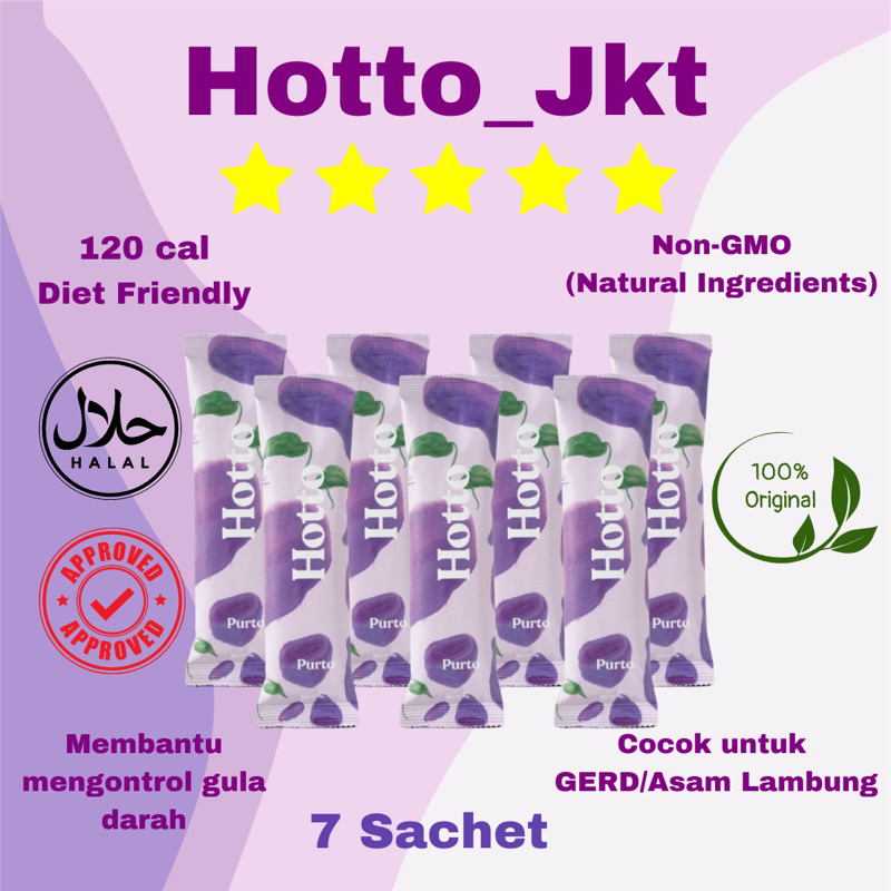 

Hotto Purto 7 Sachet Multigrain with Purple Potato