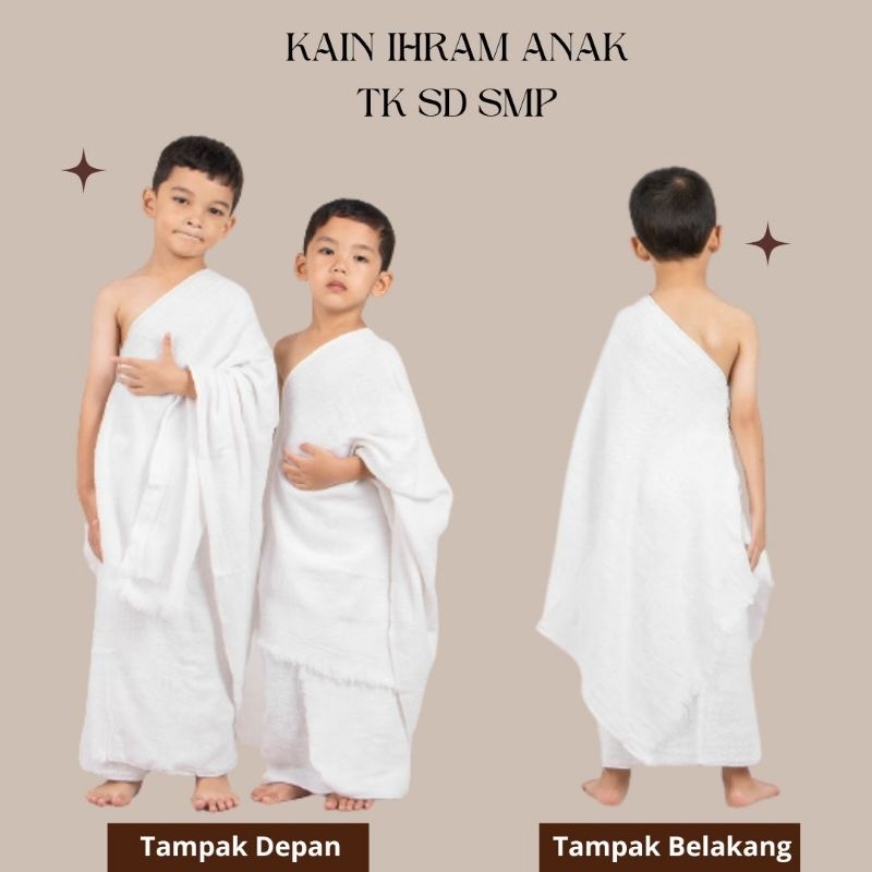 baju ihrom anak TK