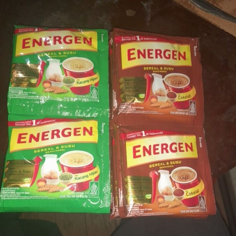 

energen serial & susu 25 gr (1 renceng )