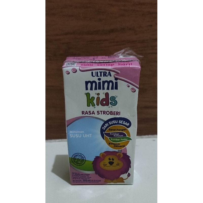 

Susu Ultra Mimi Kids Rasa Stroberi 125 ml