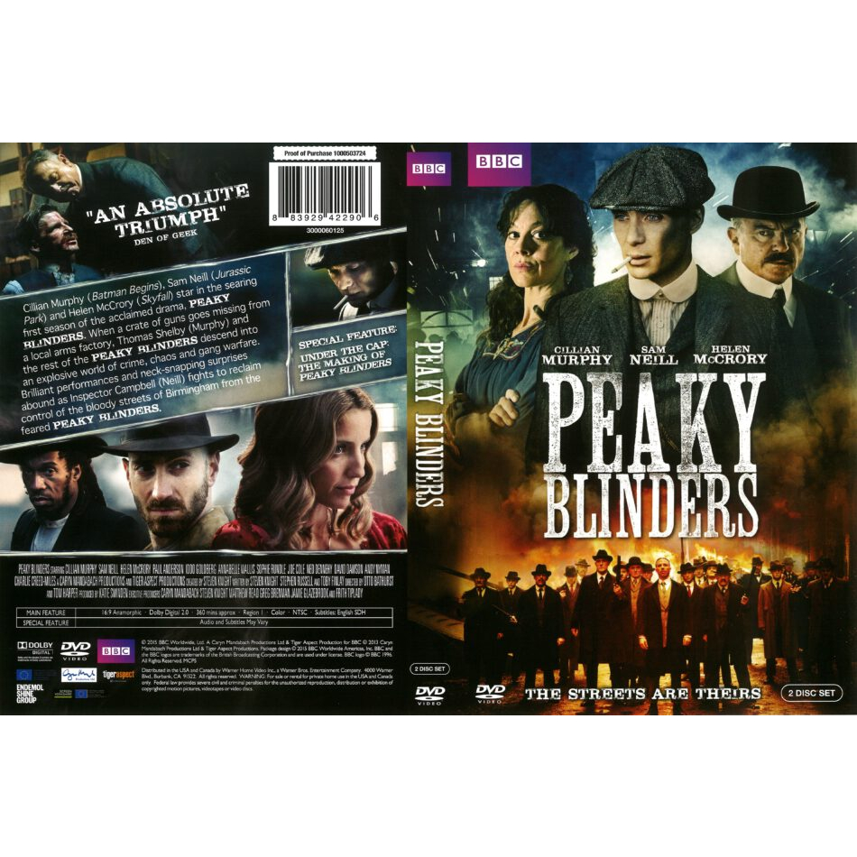 DVD Peaky Blinders (variasi)