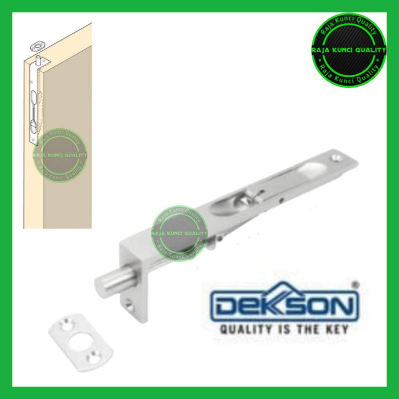 GRENDEL TANAM 8IN DEKSON/FLUSH BOLT DEKSON 20CM