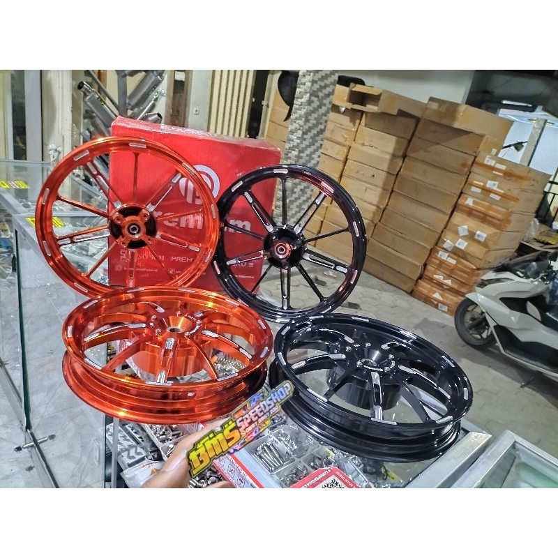 VELG PREMIUM PALANG 10 NEW SERIES,DAN VELG PREMIUM BINTANG MODEL KING SPEED VARIO 125/150 LED OLD DA
