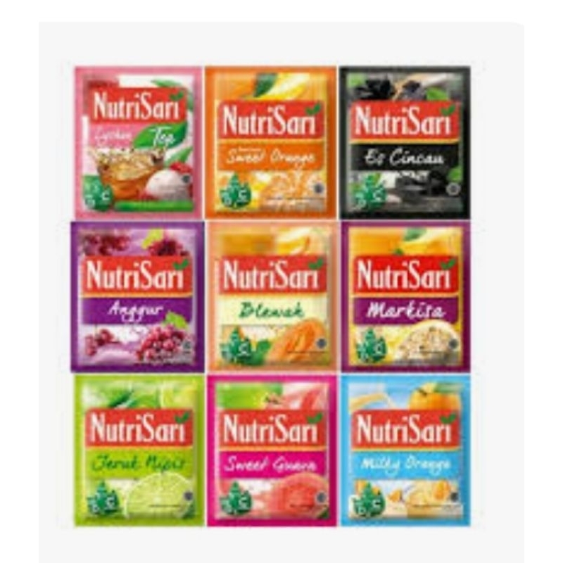 

Nutrisari renceng 10 sachet