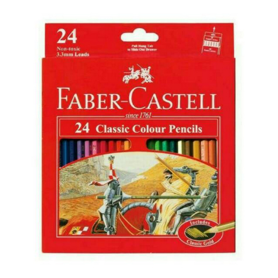 

FABER CASTELL PENSIL WARNA CLASSIC 24L