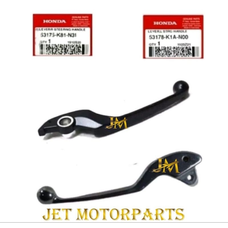 Handle Rem Kiri Atau Kanan BeAT new eSP K1A 2020 - 2023 Asli Atau Ori Honda AHM
