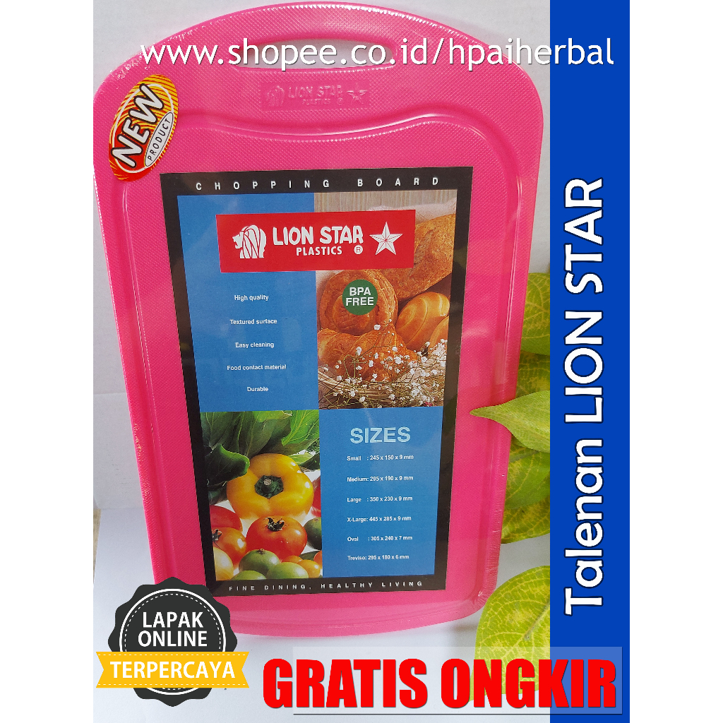 Talenan Lion Star / Talenan Masak Dapur Lion Star Treviso Chopping Board