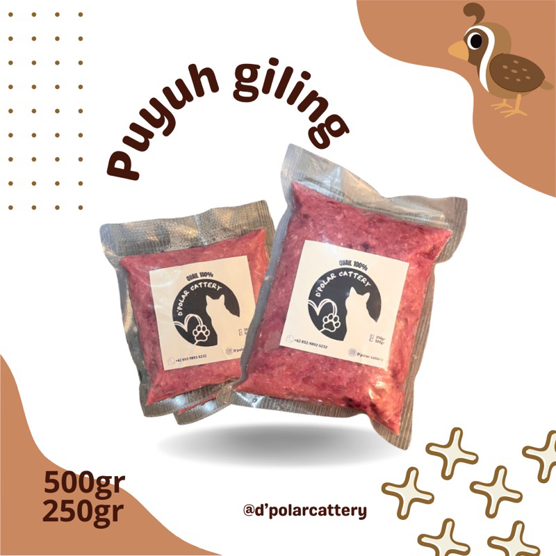 

Daging Puyuh Giling