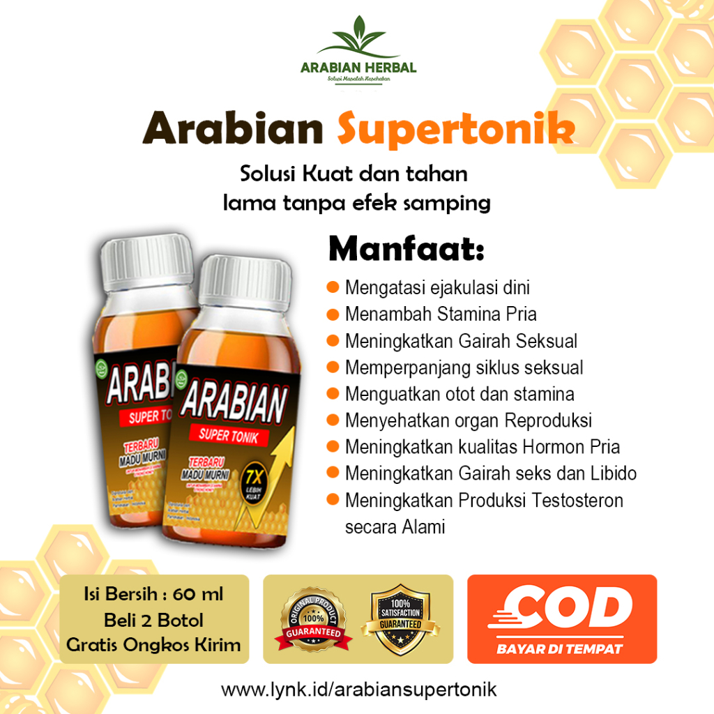 ARABIAN SUPERTONIK || MADU KUAT T4H4N L4M4