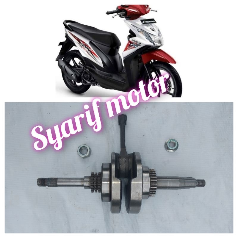 crankshaft comp kruk as beat fi esp stater halus original