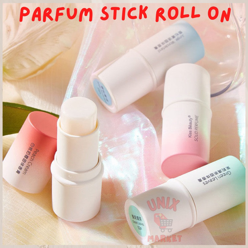Parfum oles Badan Stick Roll Pewangi Badan Wanita Gel Parfum Padat Tahan Lama parfum wangi
