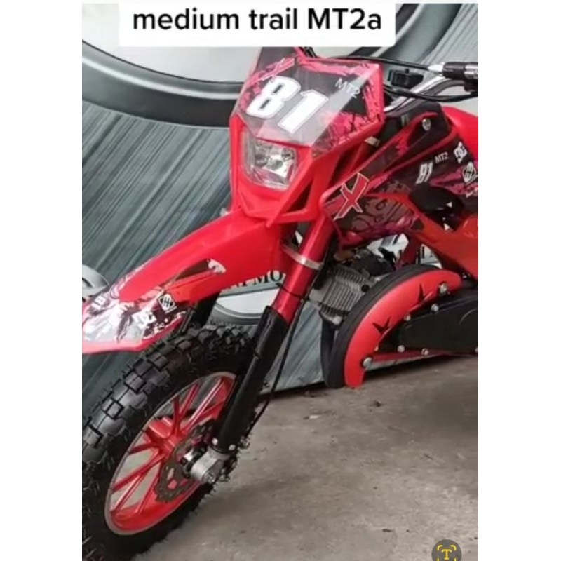 Mini Motor Trail MT2a TERBARU MT2 A (Headlamp lampu)