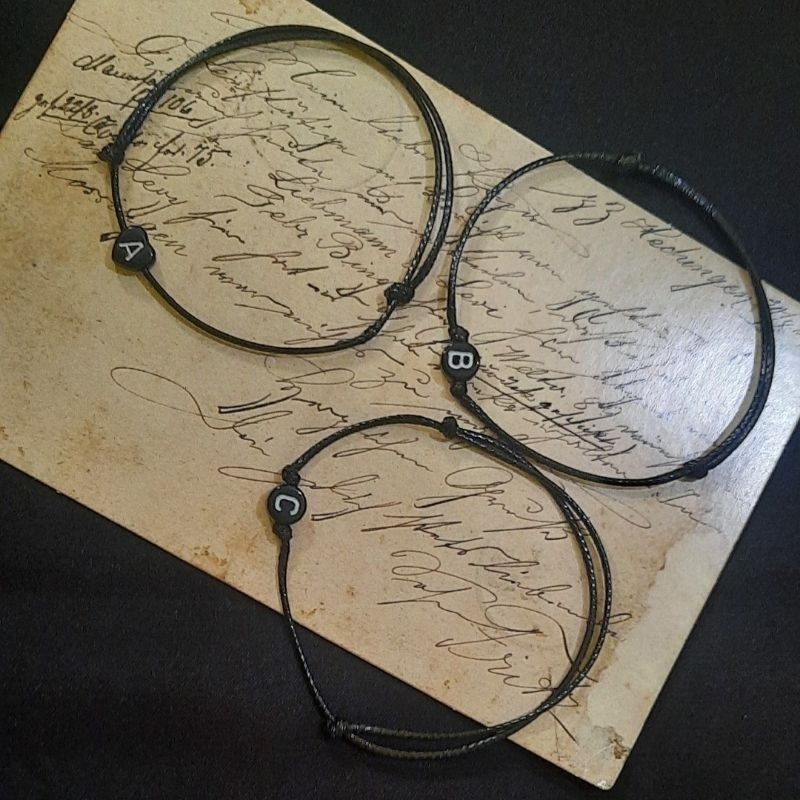 Gelang Couple inisial nama