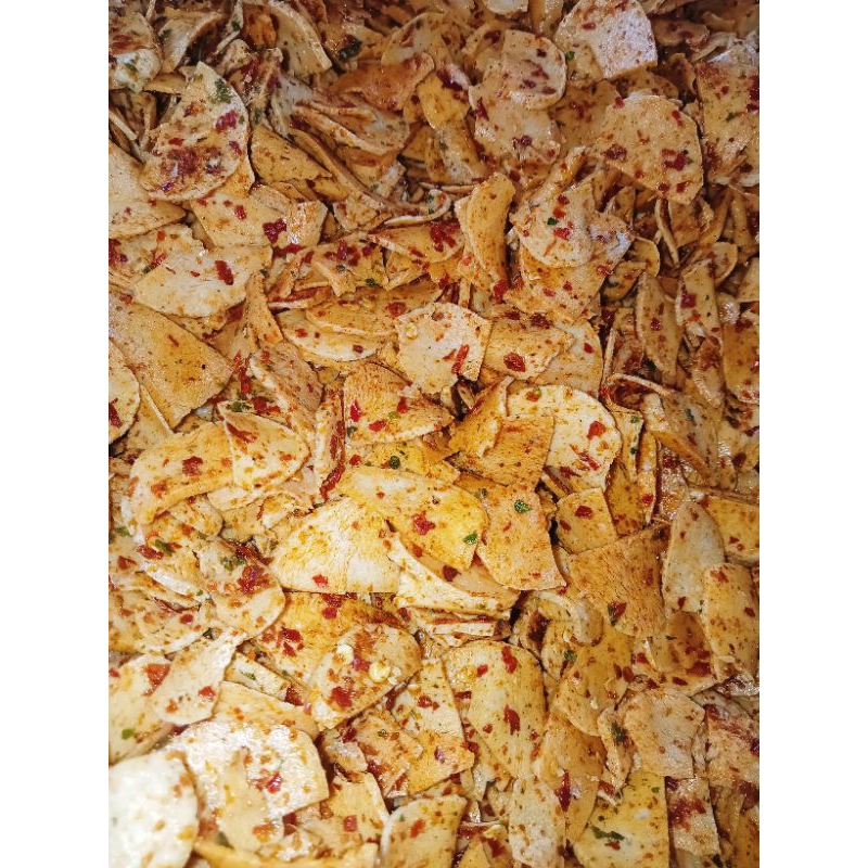 

Basreng Pedas Daun Jeruk by Arlong Snack