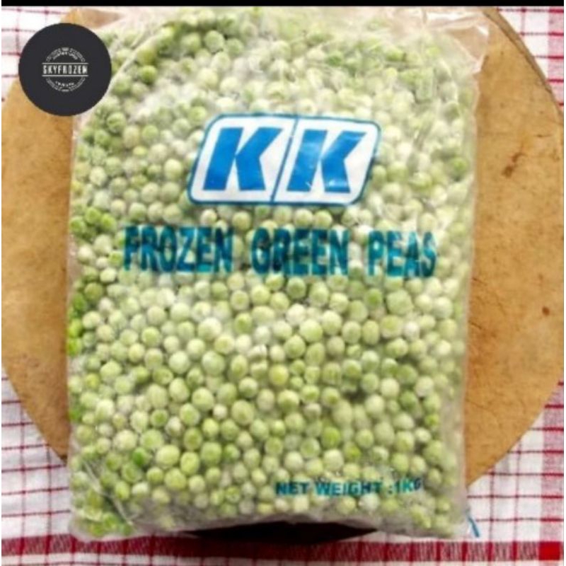 

KK Green Peas 1kg Kacang Polong Frozen