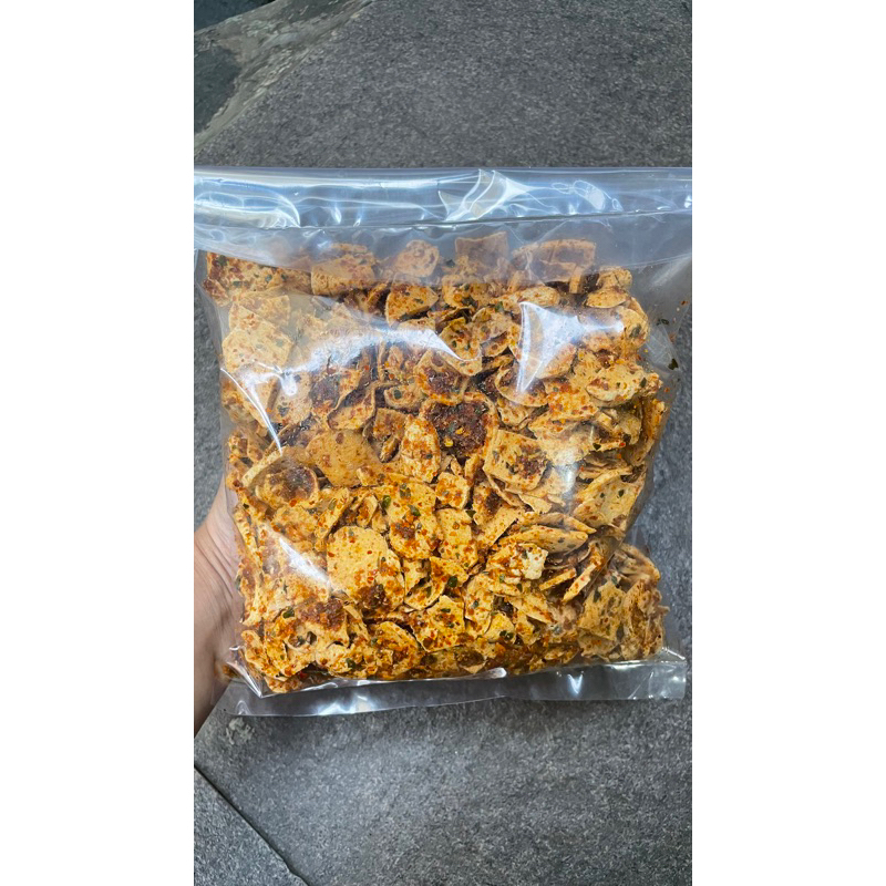 

Basreng original,pedas daun jeruk 1kg