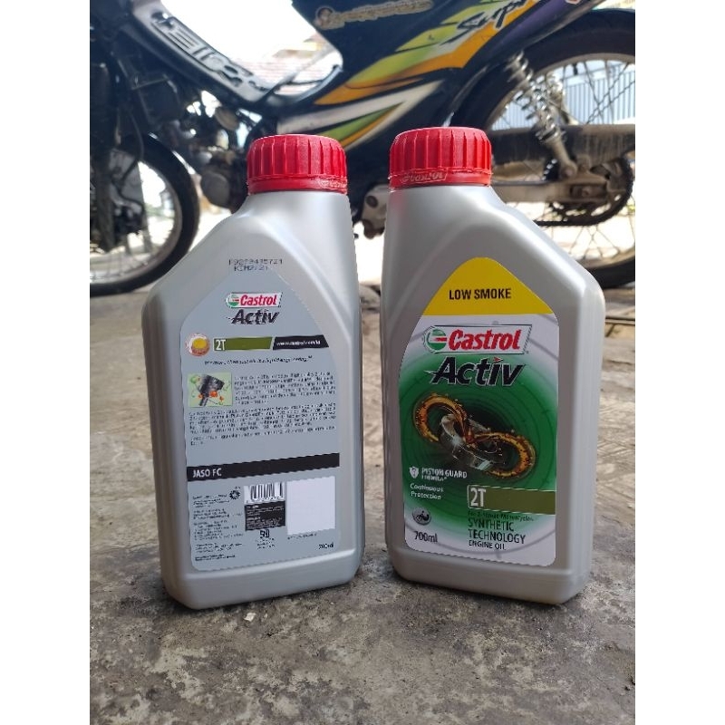 Oli samping Castrol 2t Castrol activ Original