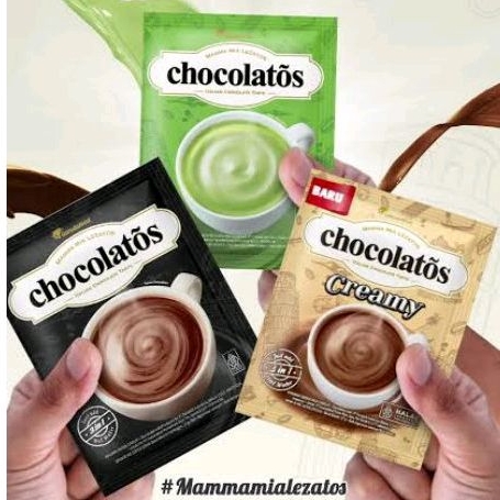 

Chocolatos drink Italian matcha creamy latte 1 renceng 1 renteng isi 10 pcs