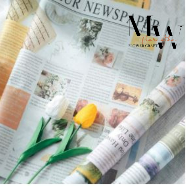 

Bahan Florist Kertas Bucket News Papers Terbaru Motif Warna Bahan Bucket Bunga dan Craft