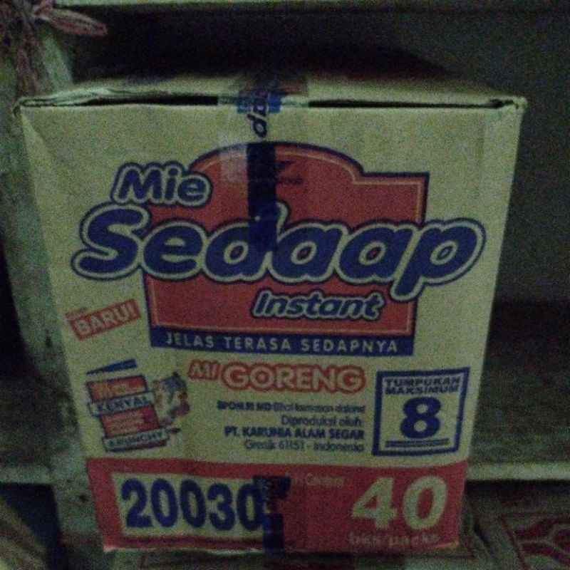 

Mie Sedaap Goreng - 1 dus (40 pcs)