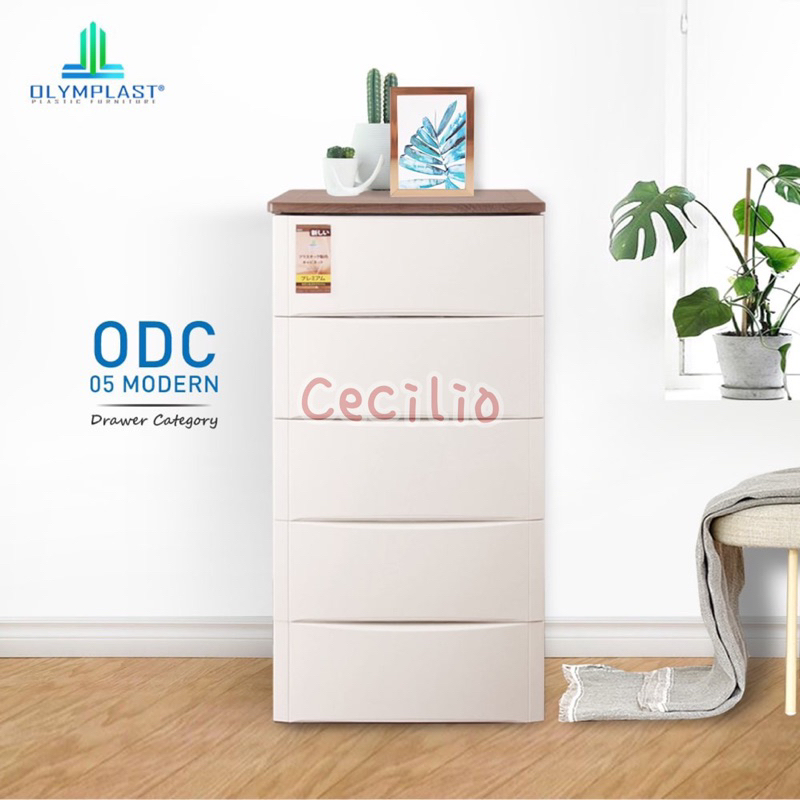 [OLYMPLAST] Drawer Cabinet Olymplast Modern | Rak Baju Plastik | Rak Serba Guna | Laci Olymplast | O