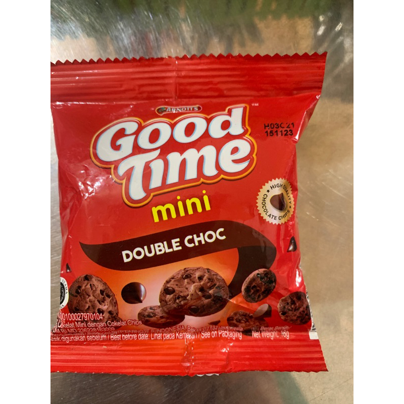 

good time mini double choc 18gr