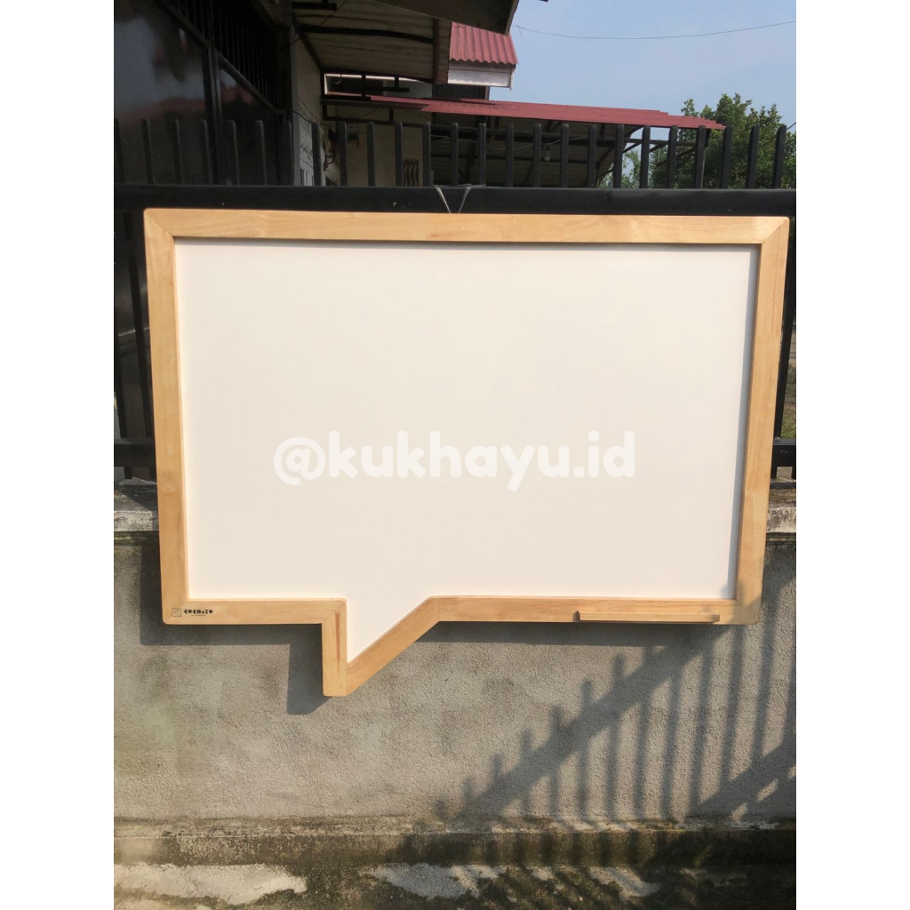 

Papantulis dinding whiteboard estetik bentuk kolom komen jumbo