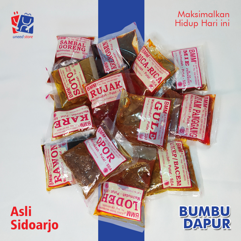

Bumbu Masak Instan Home Made Asli Sidoarjo Aneka Bumbu Masak Nusantara - Uneed_store