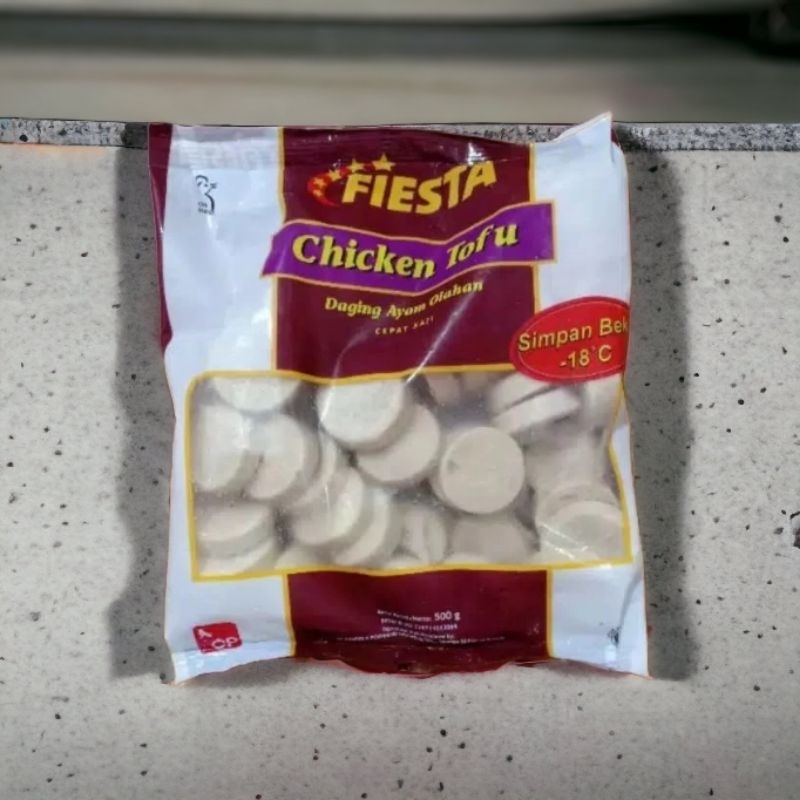 

RN_Frozen- FIESTA Chiken Tofu Berat isi 500 Gram (Daging Ayam