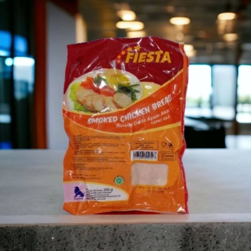 

FIESTA Dada Ayam/Smoked Chiken Breast isi 10 Potong
