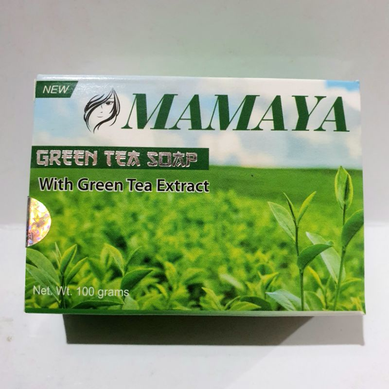 SABUN GREEN TEA MAMAYA 100gr BPOM pengganti dovina kinori