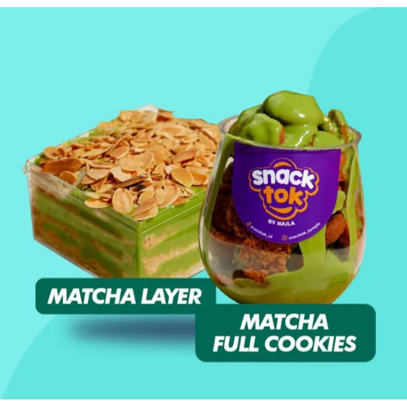 

Matcha Layer & Snacktok Matcha