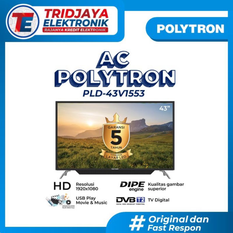 TV Digital Polytron 43 inch