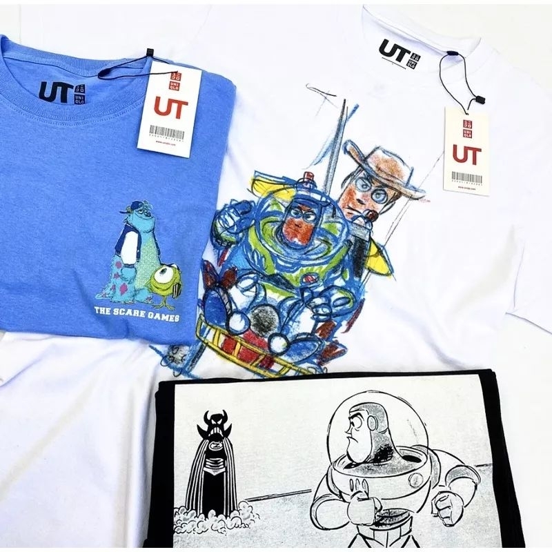 [NEW ITEMS] UT X PIXAR GRAPHIC TEE + FREE PAPERBAG UNIQLO
