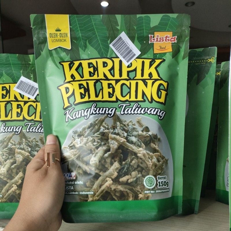 

keripik Pelecing kangkung