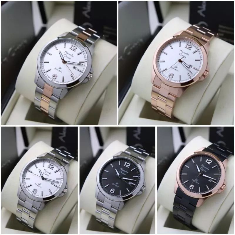 Jam Tangan Pria Alexandre Christie 1029 AC 1029 AC1029 Original Stainless