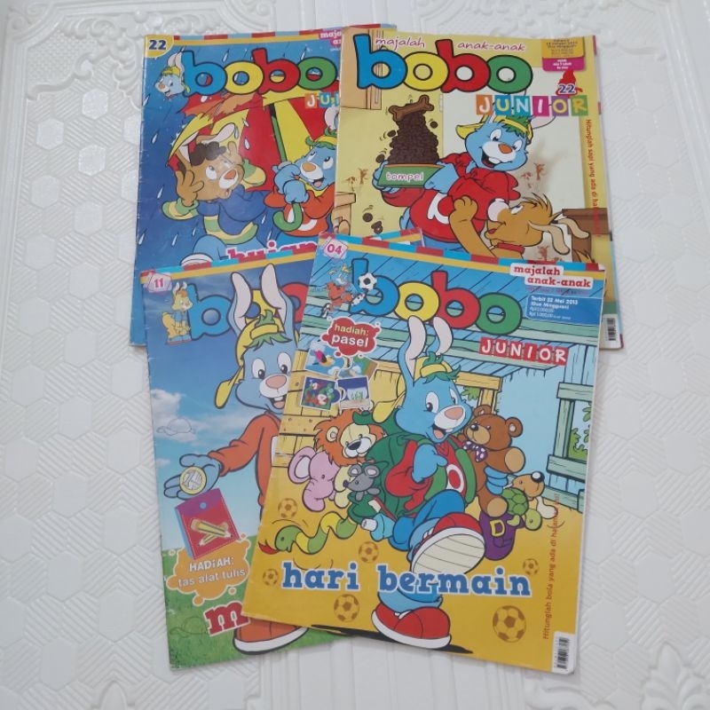 Majalah Bobo Junior Bekas