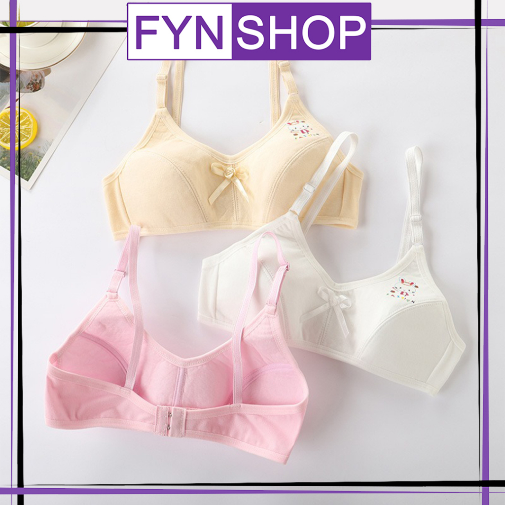 Fynshop ♛ UW70 Miniset Bra BH Remaja SD SMP Dengan Pengait Pakaian Dalam Anak Perempuan