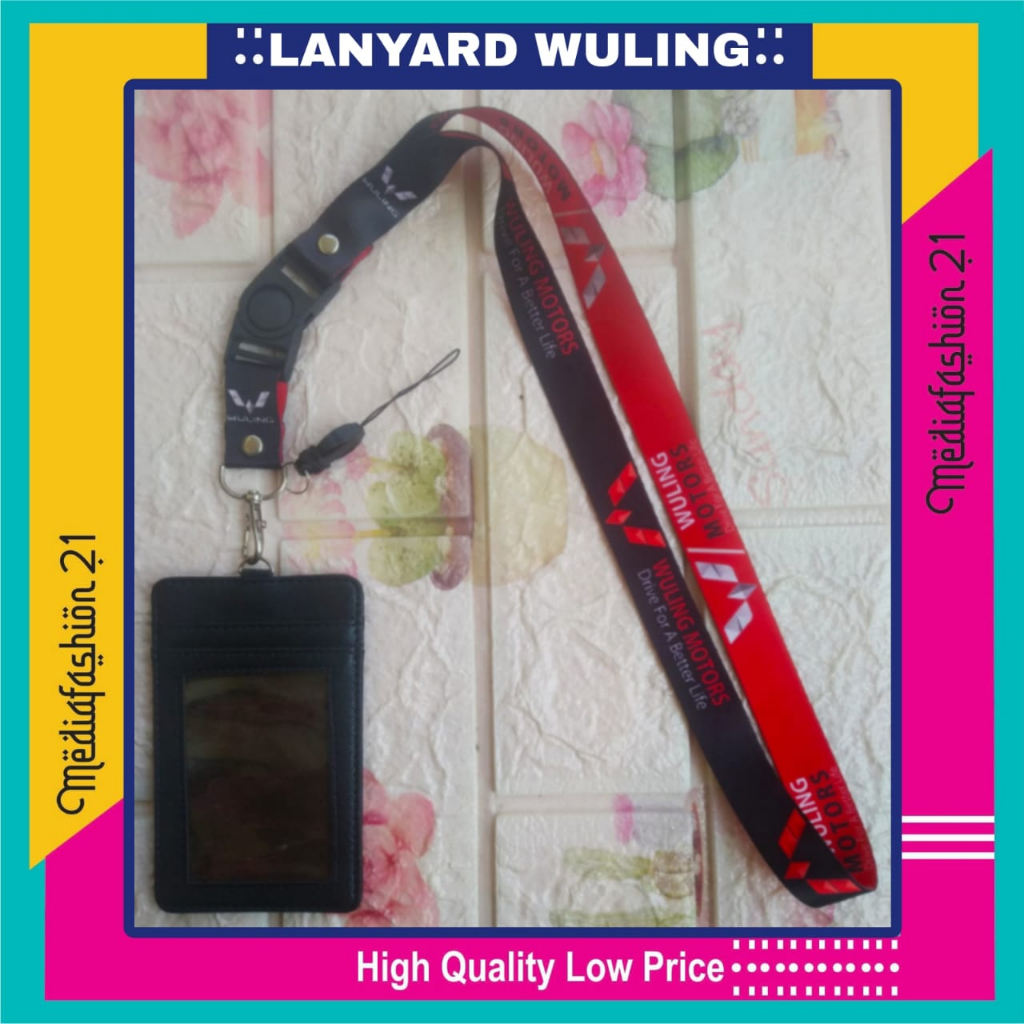 

Lanyard Tali Gantungan ID Card WULING MOTORS Free Strap Gantungan HP/Flashdisk