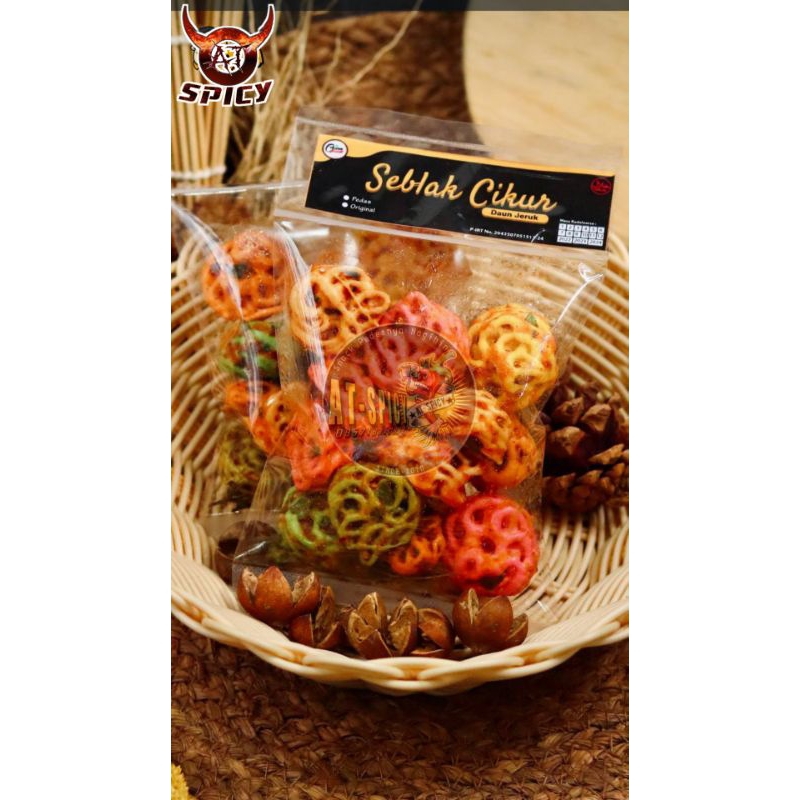 

KRUPUK SEBLAK PELANGI | Mamang Rafael 1 Pak isi 10 pcs